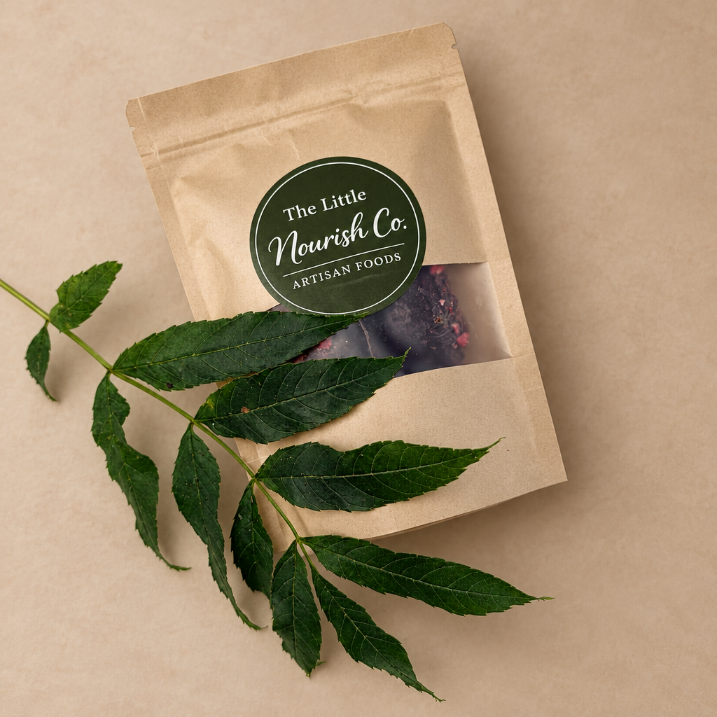 Product photo with a subtle earthy background